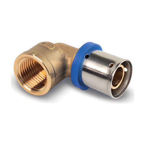 Codo terminal hembra Barbi EasyPress para tubo PEX