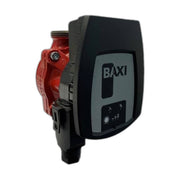 Circulador Baxi Quantum Mini con cuerpo rojo y cabezal negro