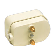 Servomotor Baxi para válvula de zona VZ, carcasa crema con bornes