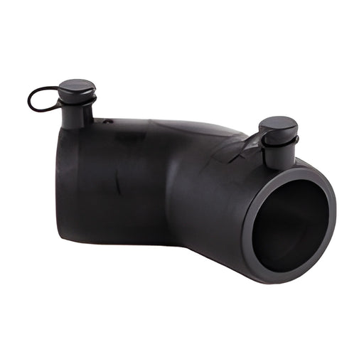 Codo 45° electrosoldable PE100 EGB, imagen del catálogo del fabricante