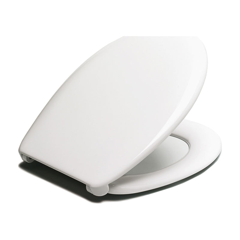 Tapa y asiento de inodoro Estoli Reina blanco
