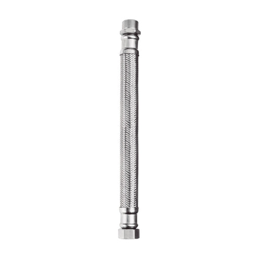 Latiguillo inox Flexitub Plus con racor macho y hembra de 1/2"