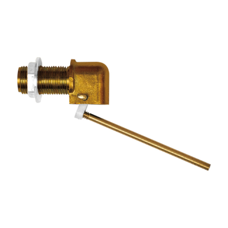 Grifo lateral de latón 3/8" Fominaya GC 1 con varilla, incluido en la bolsa BL 262