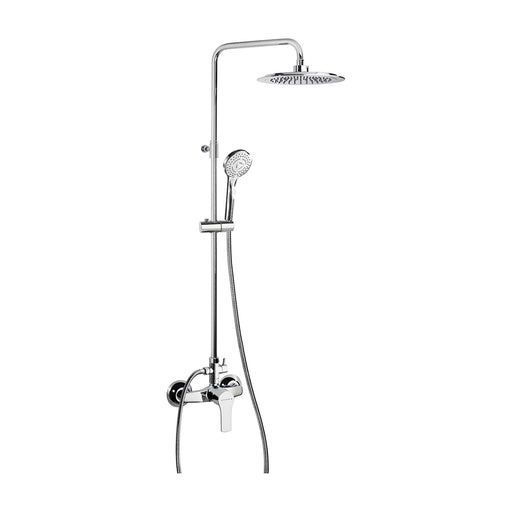 Columna de ducha telescópica Ramón Soler Titanium con rociador de 240 mm
