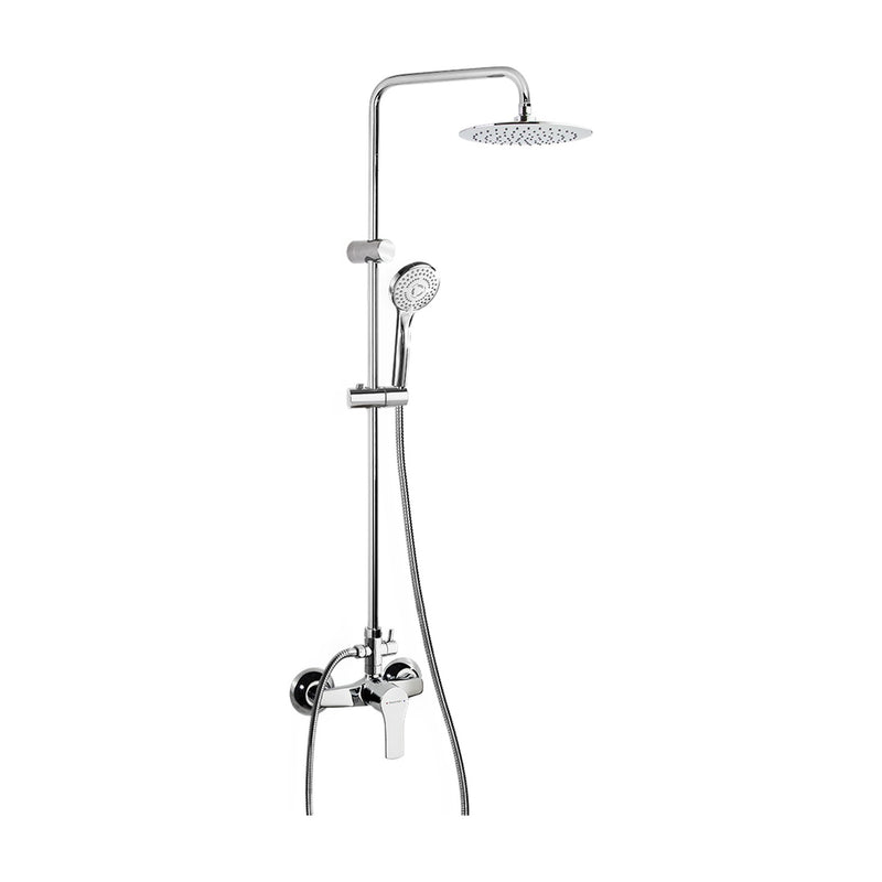 Columna de ducha fija Ramón Soler Titanium con rociador de 230 mm