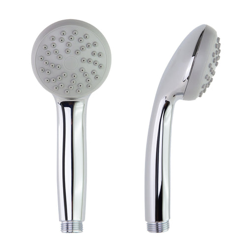 Ducha de mano Ramón Soler Venus 351502 cromada, de frente y de lado