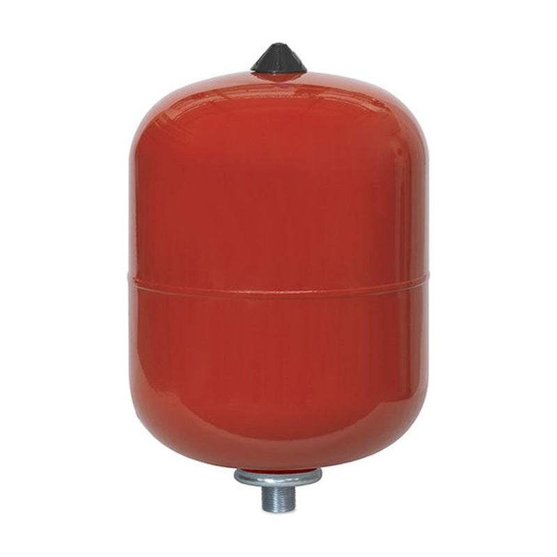 Vaso de expansión Ibaiondo CMF sin patas, rojo, con conexión de agua de 3/4 pulgada