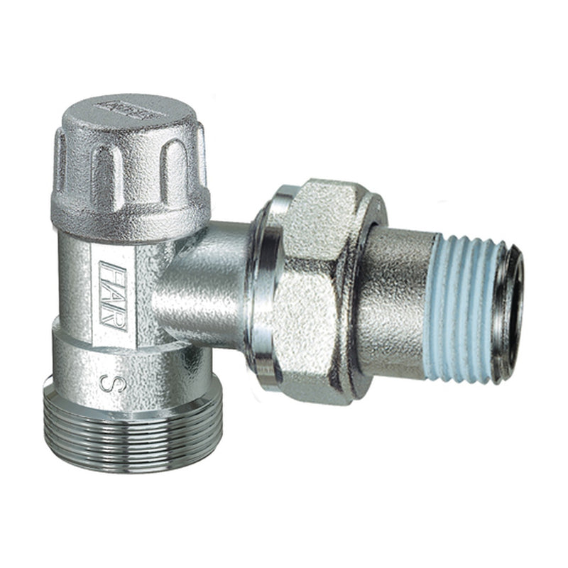 Detentor de escuadra FAR 1106 cromado con capuchón metálico