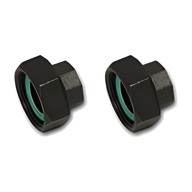 Set de dos racores de hierro fundido para bomba circuladora
