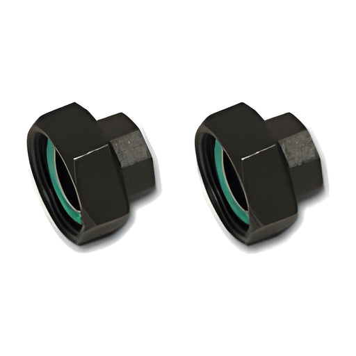 Set de dos racores de hierro fundido para bomba circuladora