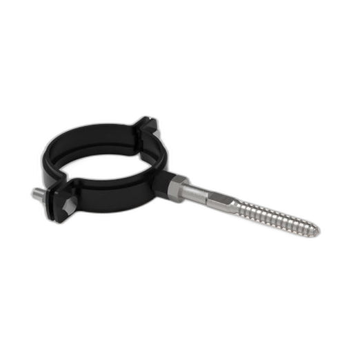 Abrazadera de pared negra FIG Keramik con varilla de fijación