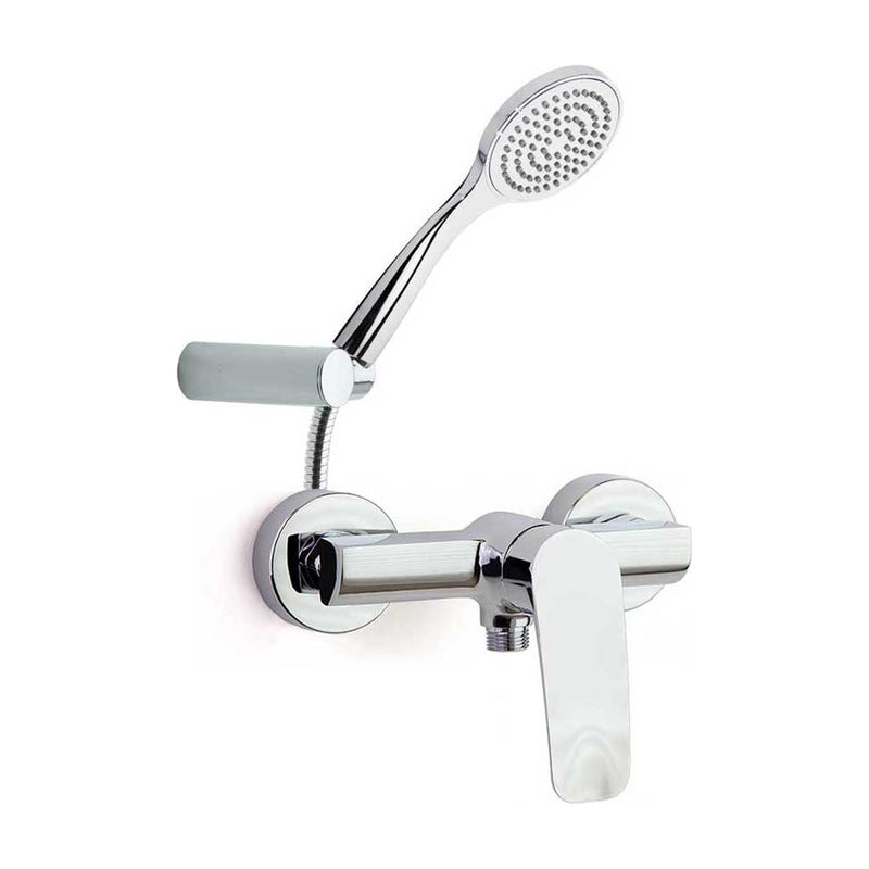 Conjunto de ducha Ramón Soler New Fly con teleducha cromado