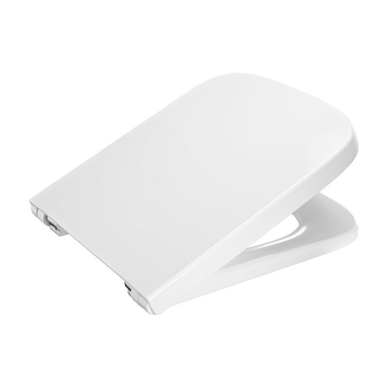 Tapa y asiento Roca Dama compacto blanco