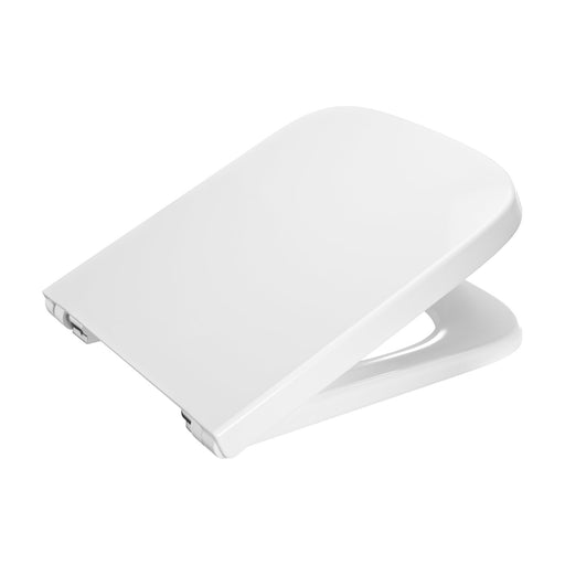 Tapa y asiento Roca Dama compacto blanco