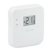 Termostato digital Salus RT310RF con pantalla LCD y botones de luz y frío