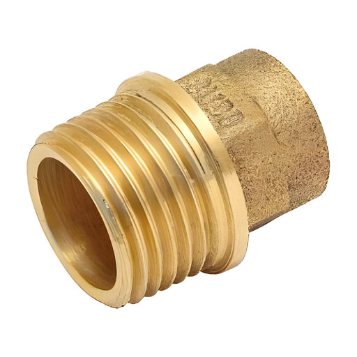 Entronque de bronce 4243G para soldar hembra y roscar macho, Standard Hidráulica