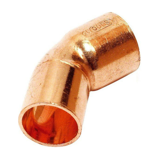 Curva de cobre 45° macho-hembra STH 5040 Ø28