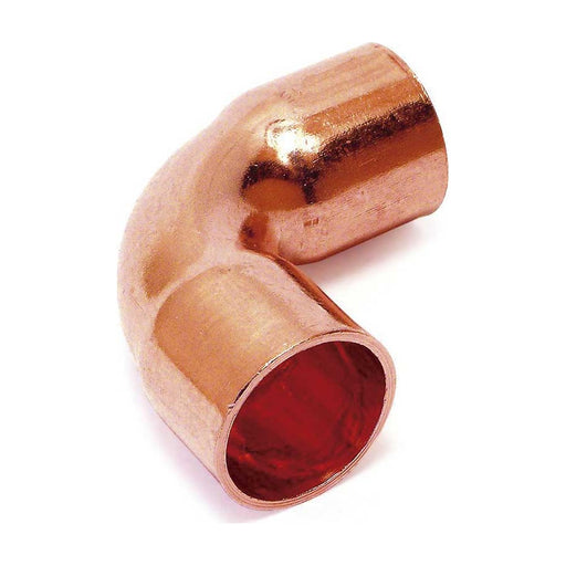 Curva de cobre 90° hembra-hembra figura 5002 de STH