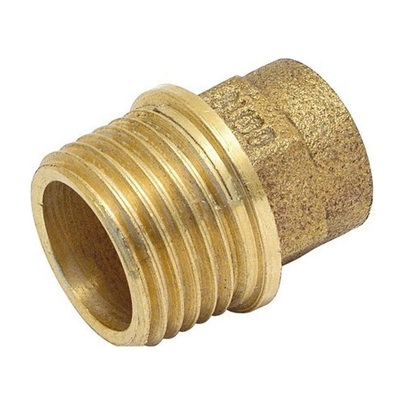 Entronque de bronce STH 4243G para soldar hembra y roscar macho 35 x 1 1/4"