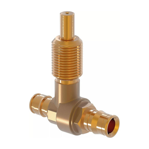 Llave de corte recta Uponor Q&E en latón