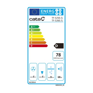 Campana extractora Cata TF 5260 X