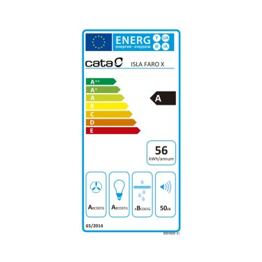 Etiqueta energética Isla Faro X