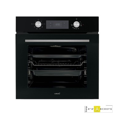 Horno multifunción MDS 7208 BK cristal negro