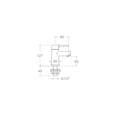 Grifo lavabo Drako 3371AX1