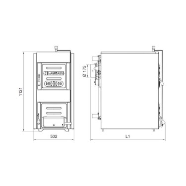 Medidas caldera Solimax 40