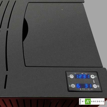 Estufa pellet 10Kw burdeos