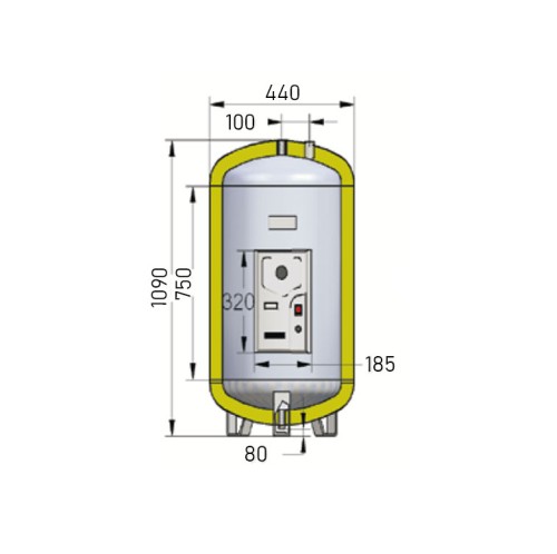 Medidas termo ACS DPI/EM 80