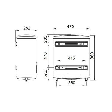 Medidas termo Aparici SC050T