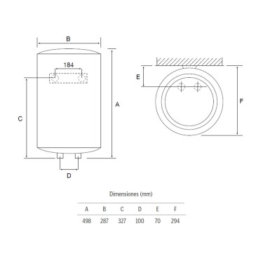 Medidas termo Concept Slim 15